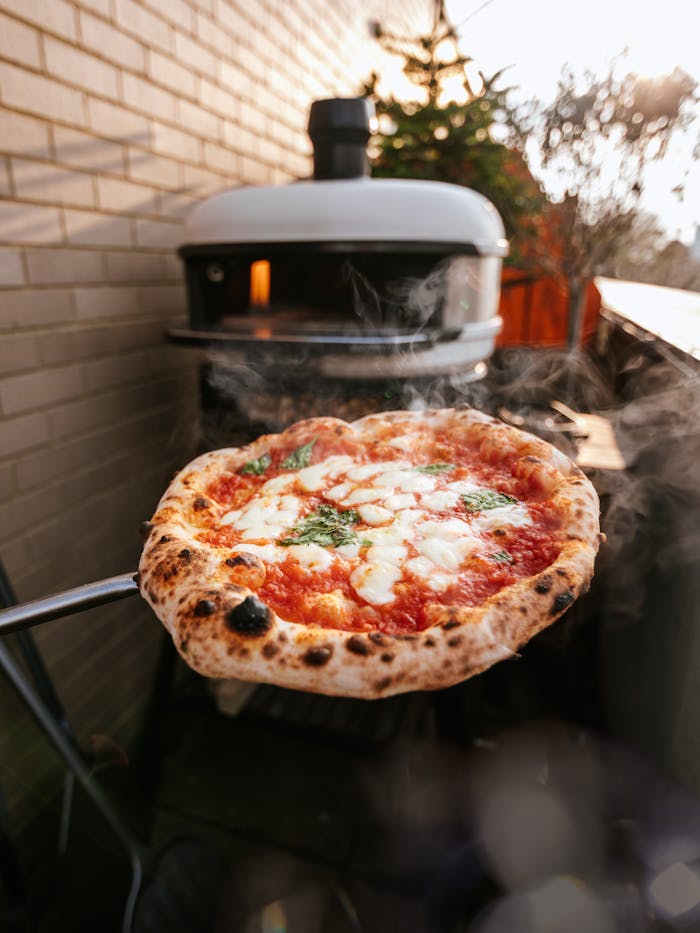 Pizza con ingredienti stagionali a Prato